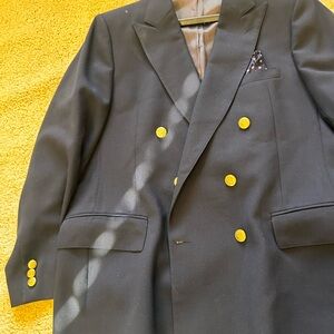 Neiman Marcus Black Pea Coat